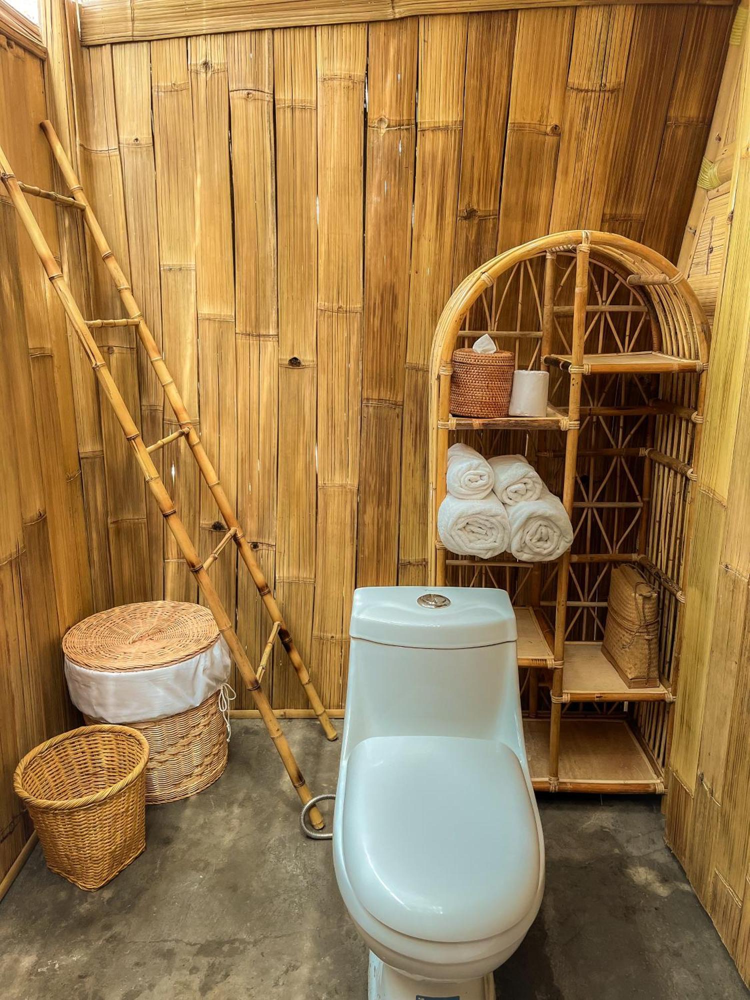 Kawig Bamboo House - Ricefield View, Eco Bamboo Home Tampaksiring Εξωτερικό φωτογραφία