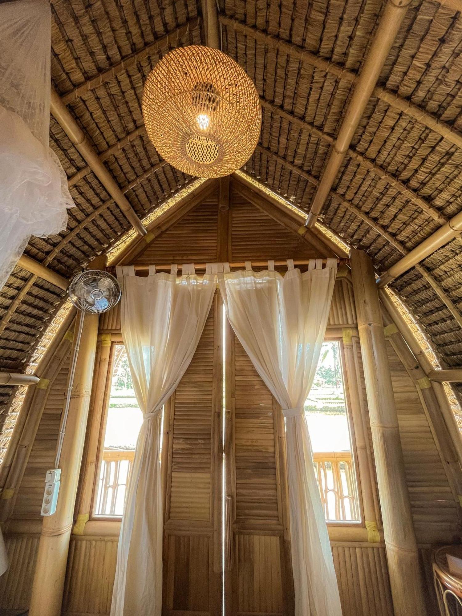 Kawig Bamboo House - Ricefield View, Eco Bamboo Home Tampaksiring Εξωτερικό φωτογραφία