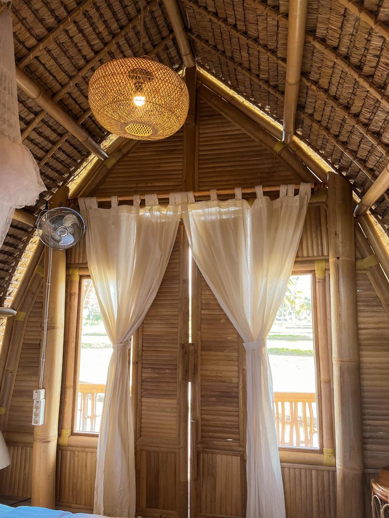Kawig Bamboo House - Ricefield View, Eco Bamboo Home Tampaksiring Εξωτερικό φωτογραφία