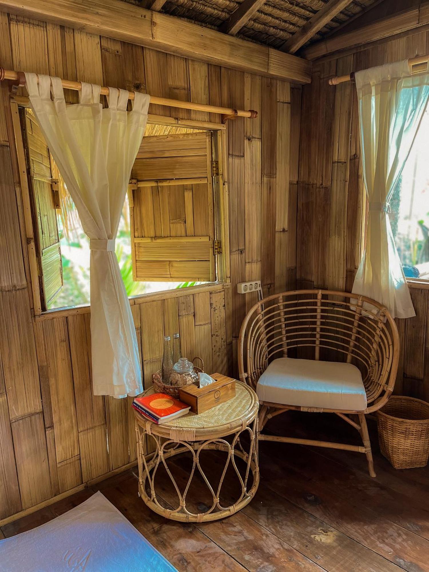Kawig Bamboo House - Ricefield View, Eco Bamboo Home Tampaksiring Εξωτερικό φωτογραφία