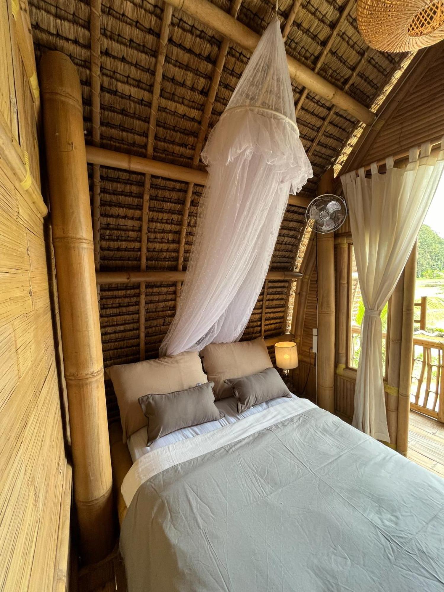 Kawig Bamboo House - Ricefield View, Eco Bamboo Home Tampaksiring Εξωτερικό φωτογραφία