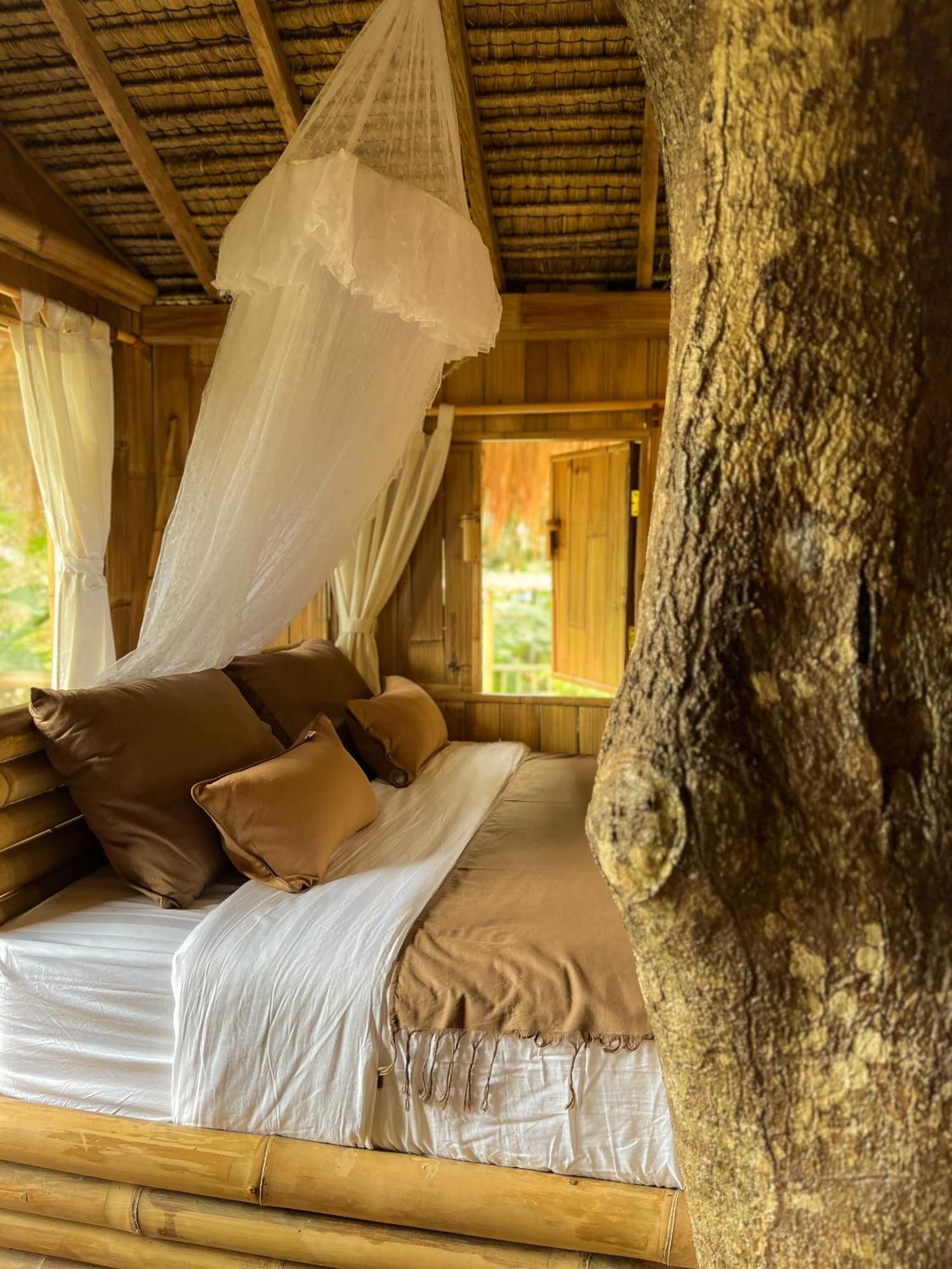 Kawig Bamboo House - Ricefield View, Eco Bamboo Home Tampaksiring Εξωτερικό φωτογραφία
