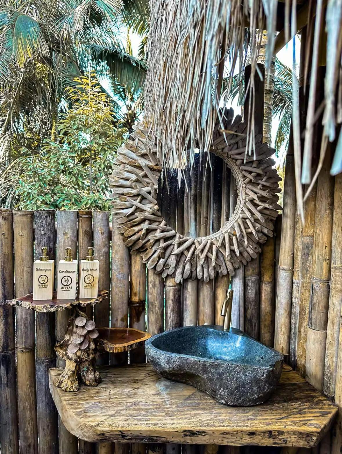 Kawig Bamboo House - Ricefield View, Eco Bamboo Home Tampaksiring Εξωτερικό φωτογραφία