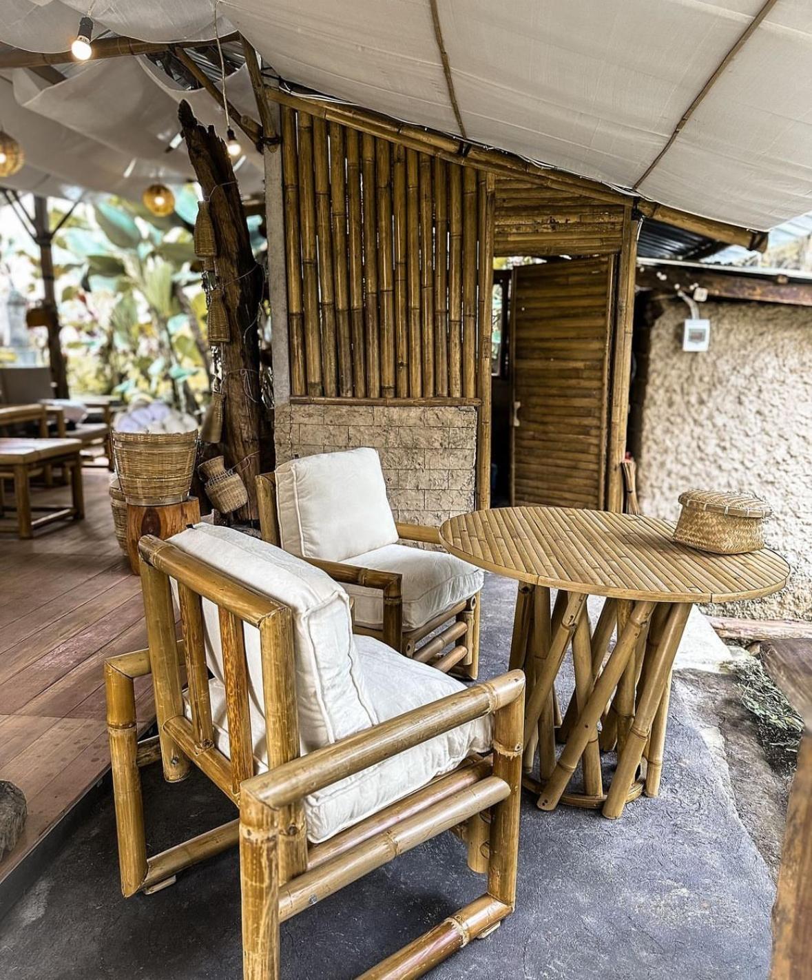 Kawig Bamboo House - Ricefield View, Eco Bamboo Home Tampaksiring Εξωτερικό φωτογραφία